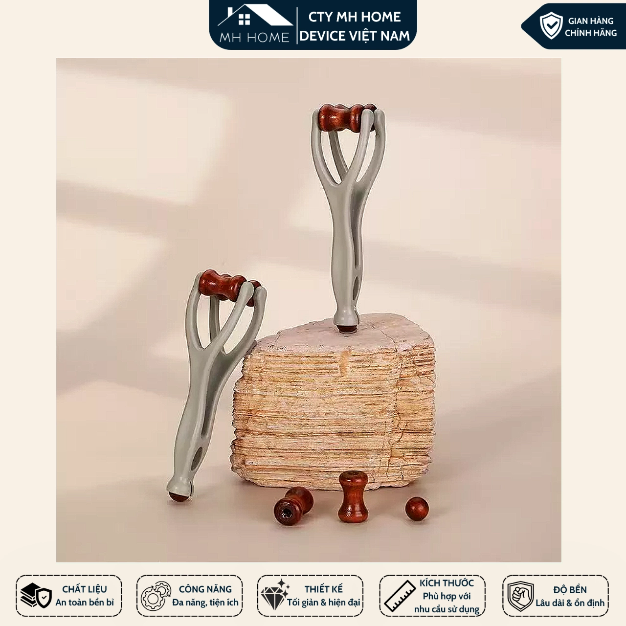 Dụng cụ mát xa ngón tay trị liệu bấm huyệt để giảm cơ Massage kinh tuyến để cải thiện tuần hoàn máu